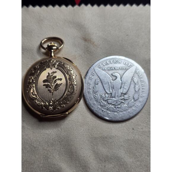 Louis Grisel 14k gold pocket watch